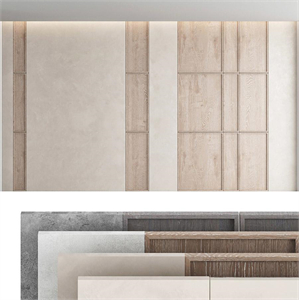 Decorative wall panel set 46
